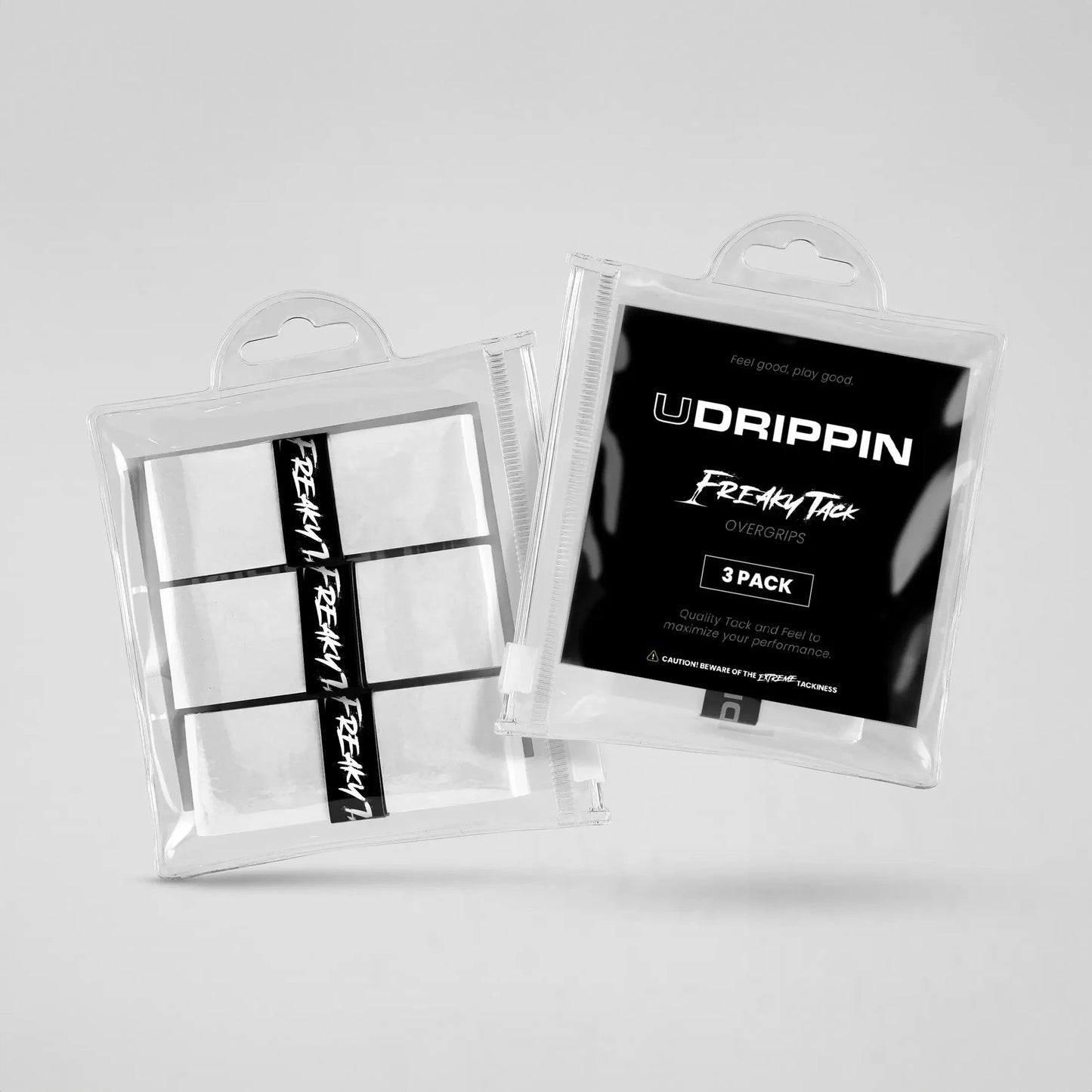 UDrippin Freaky Tack Overgrips 3 Pack White