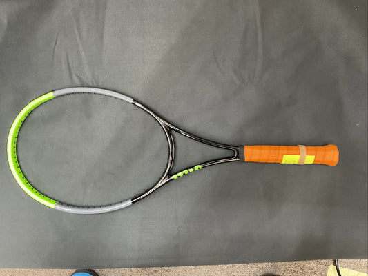 Wilson Blade Pro V7 18x20  4 3/8 Grip New Racquet Customized Leather Grip #3