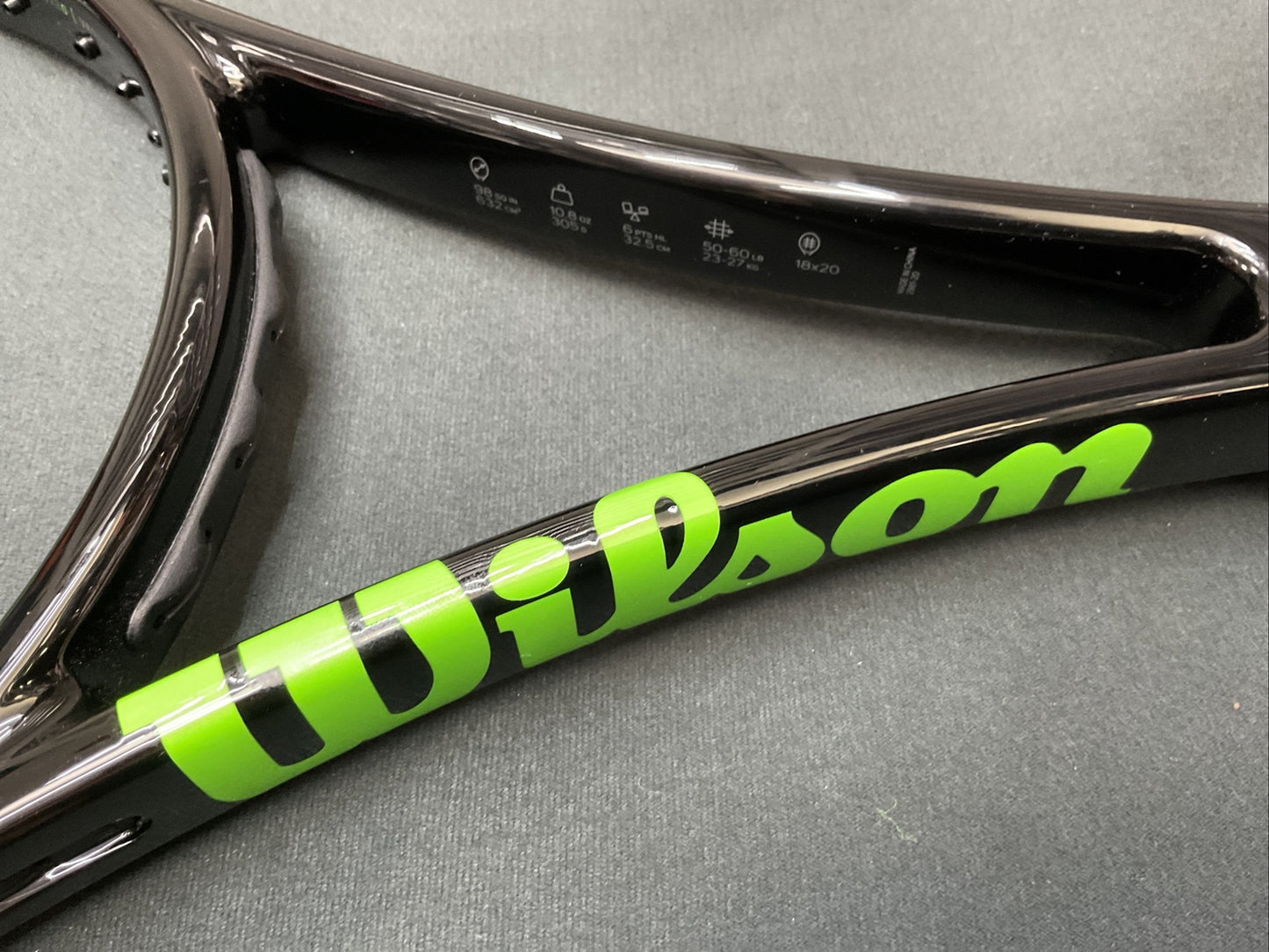 Wilson Blade Pro V7 18x20 4 3/8 Grip New Racquet Customized Leather Grip #2
