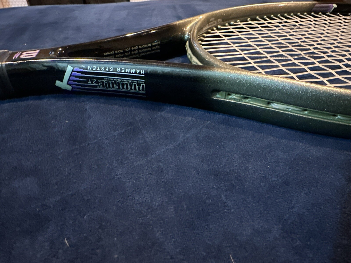 WILSON PROFILE HAMMER 2.7 Si 95 TENNIS RACQUET (4 1/2)
