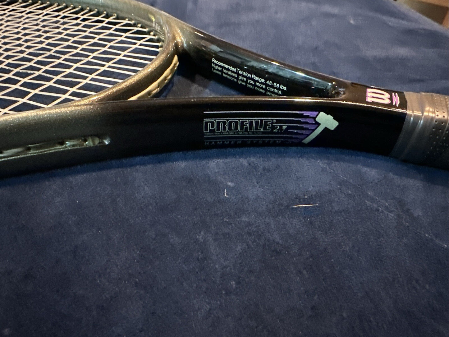WILSON PROFILE HAMMER 2.7 Si 95 TENNIS RACQUET (4 1/2)