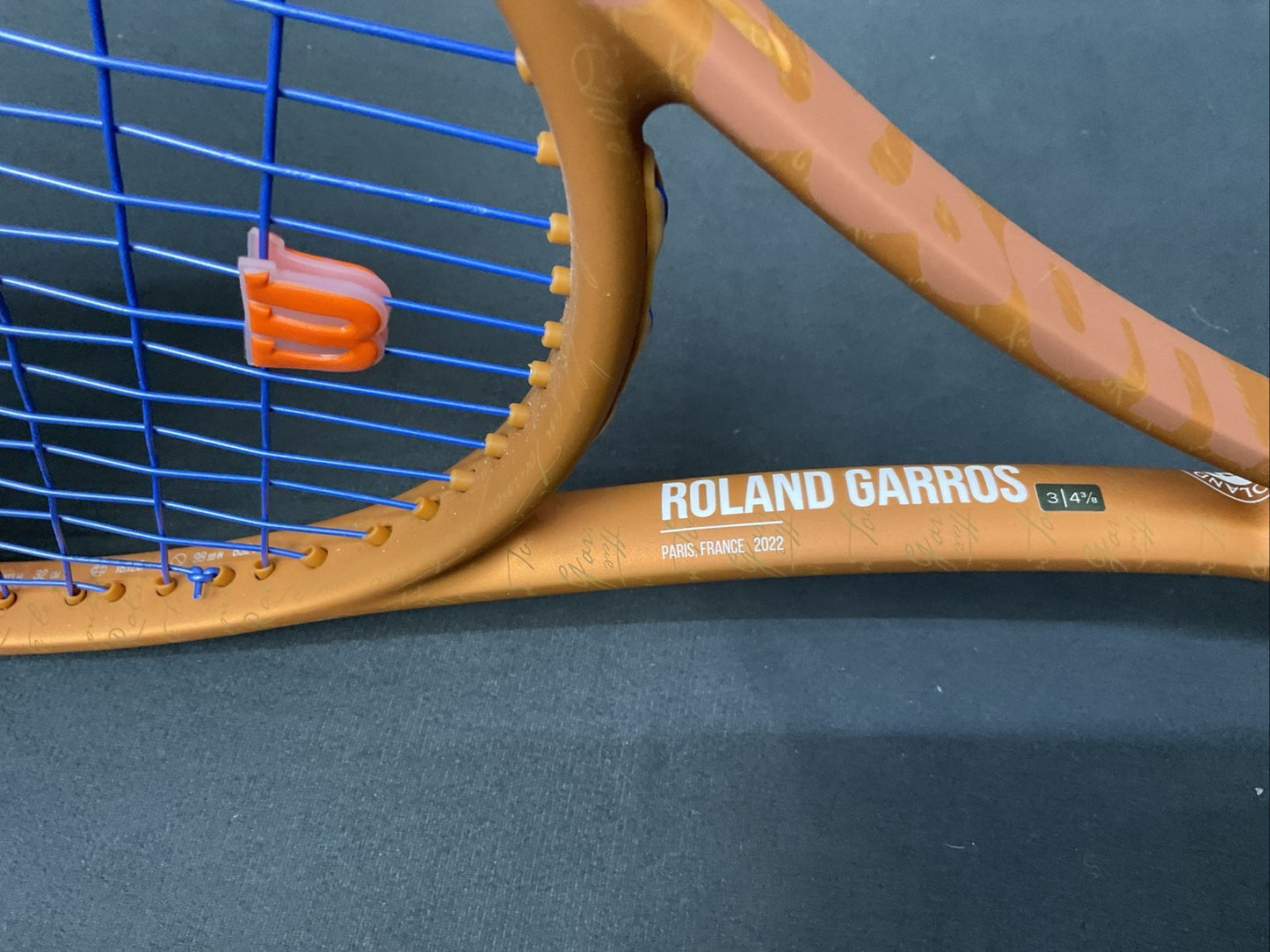 Wilson Blade 98 V8 Roland Garros Tennis Racquet 18x20, 4 3/8 grip, 305g,