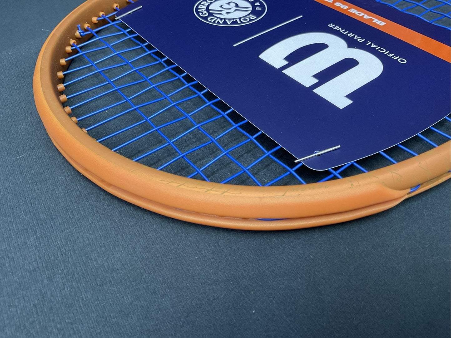 Wilson Blade 98 V8 Roland Garros Tennis Racquet 18x20, 4 3/8 grip, 305g,