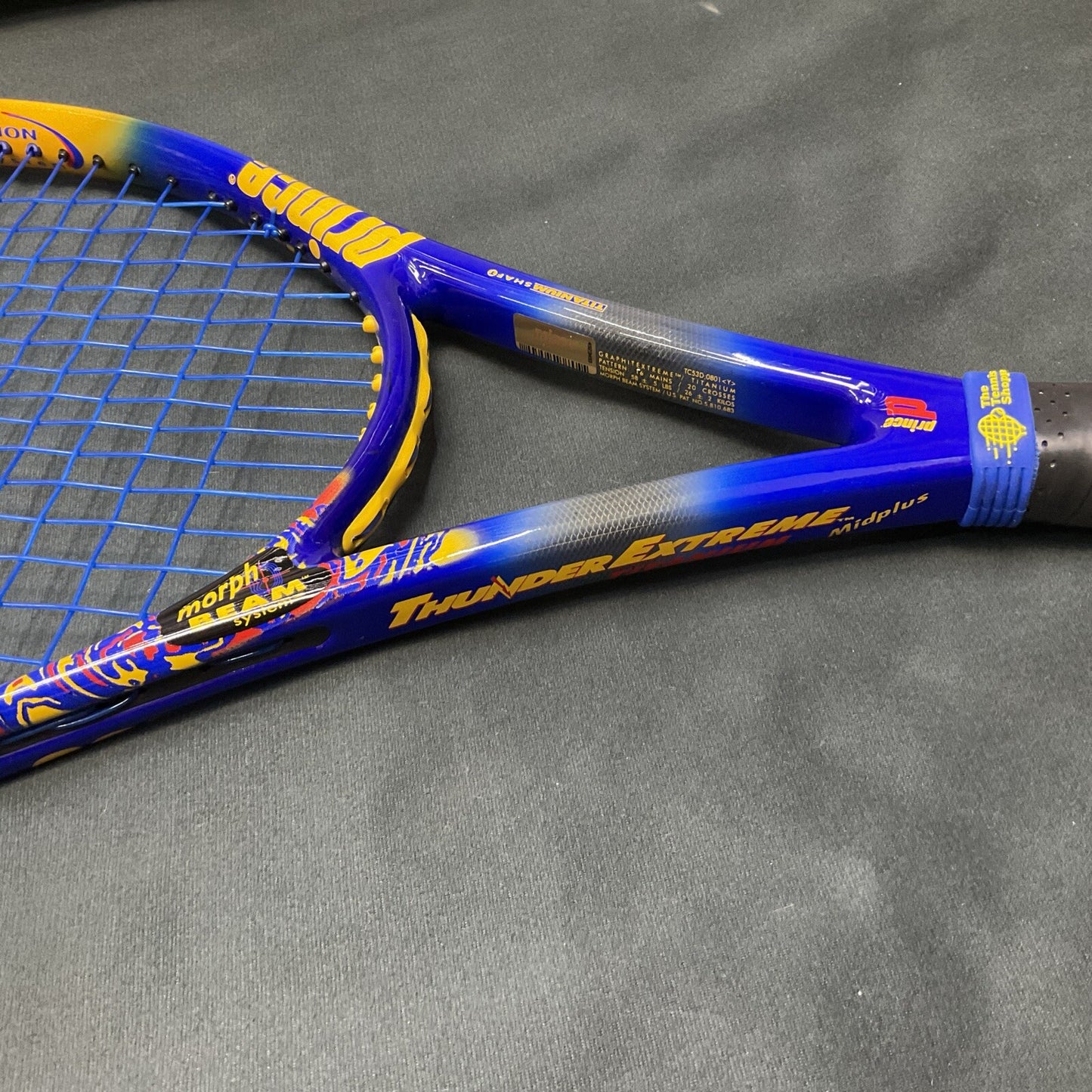 Prince Thunder Extreme Titanium Tennis Racquet MP 100 sq in Longbody 4 3/8.