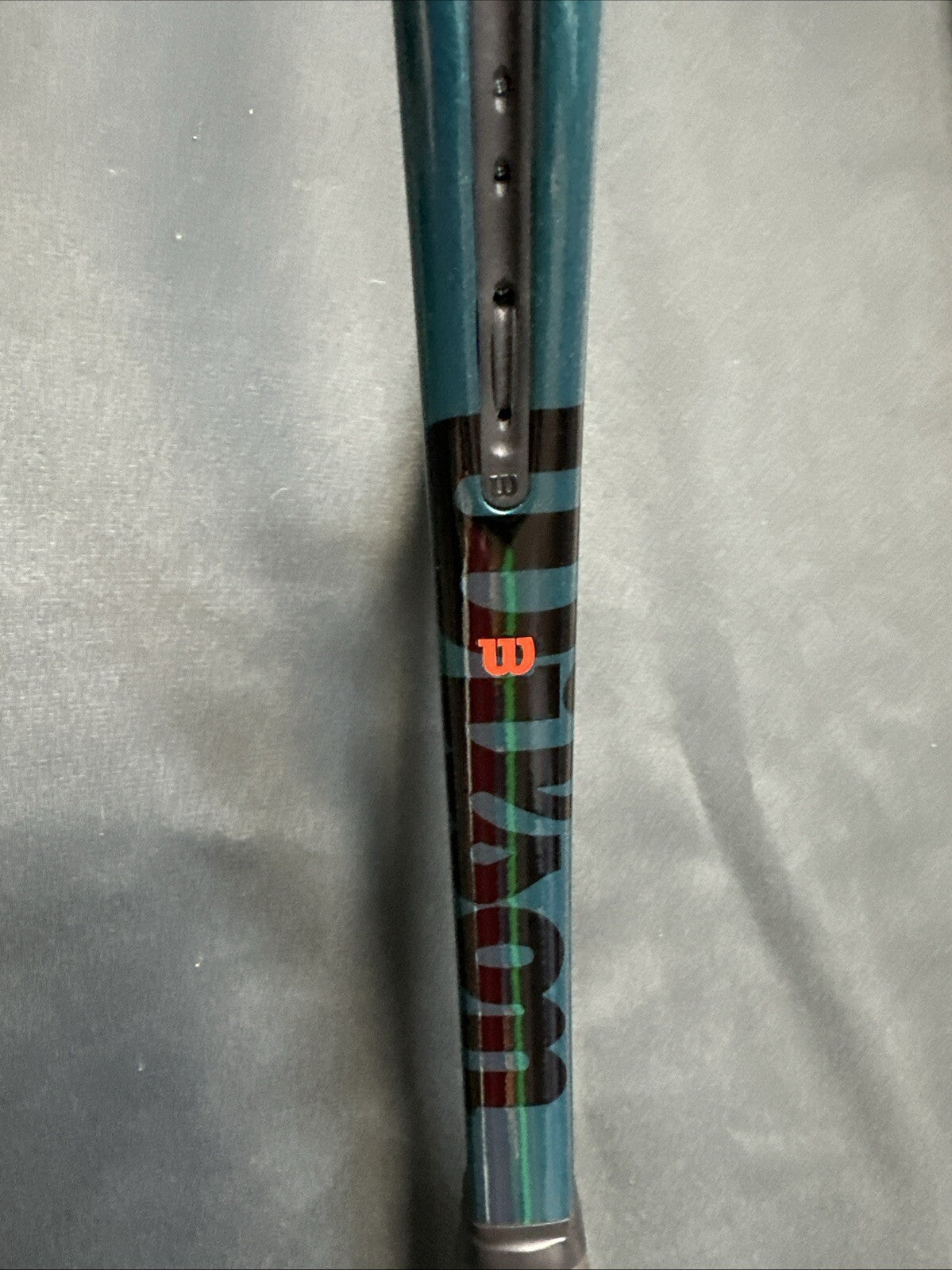WILSON H22 Pro Stock 16*19 3/8 L3 BLADE 98 V9 PAINT TENNIS RACKET #4