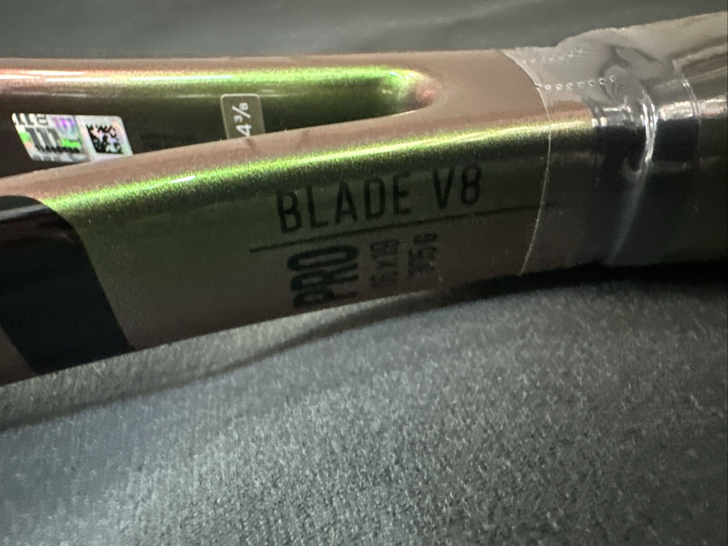 Wilson Blade V8 Pro Grip Size 4 3/8” 16/19 String Pattern