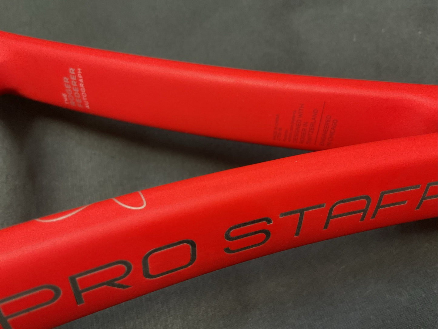 Wilson Pro Staff RF97 Laver Cup Red 4 3/8