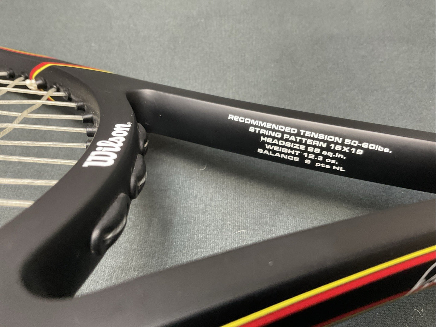 Wilson K Pro Staff 88 Pete Sampras Autograph 4 3/8