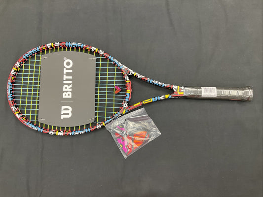 Grip Size 4 3/8- Wilson Britto v.13 Pro Staff 97  - 2.0 Hearts