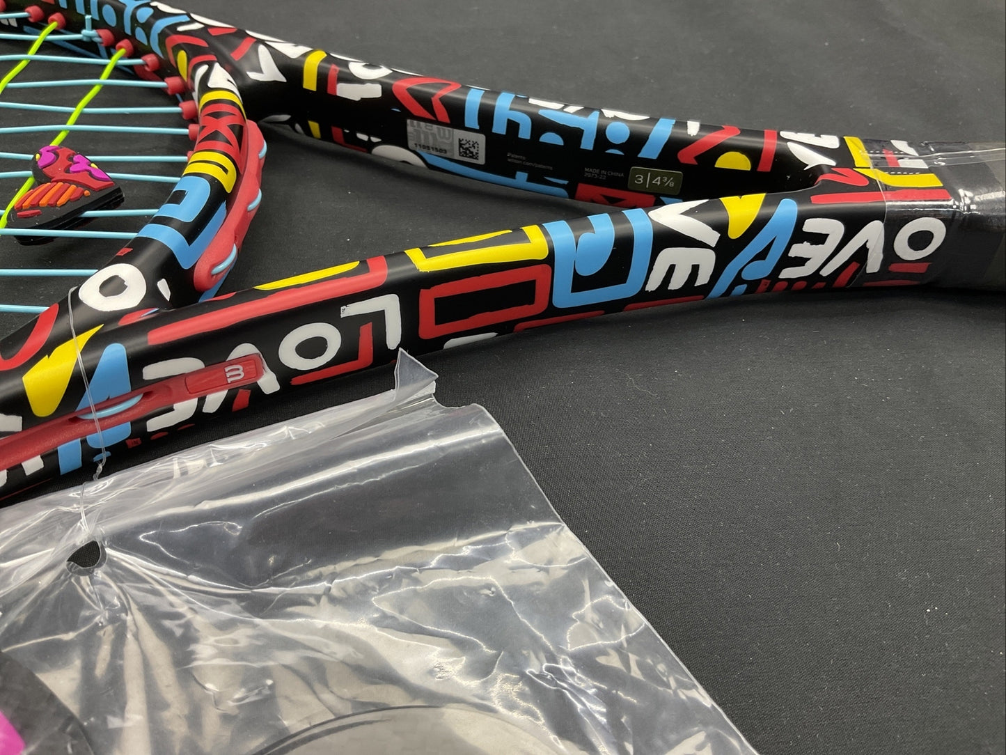 Grip Size 4 3/8- Wilson Britto v.13 Pro Staff 97 - 2.0 Hearts
