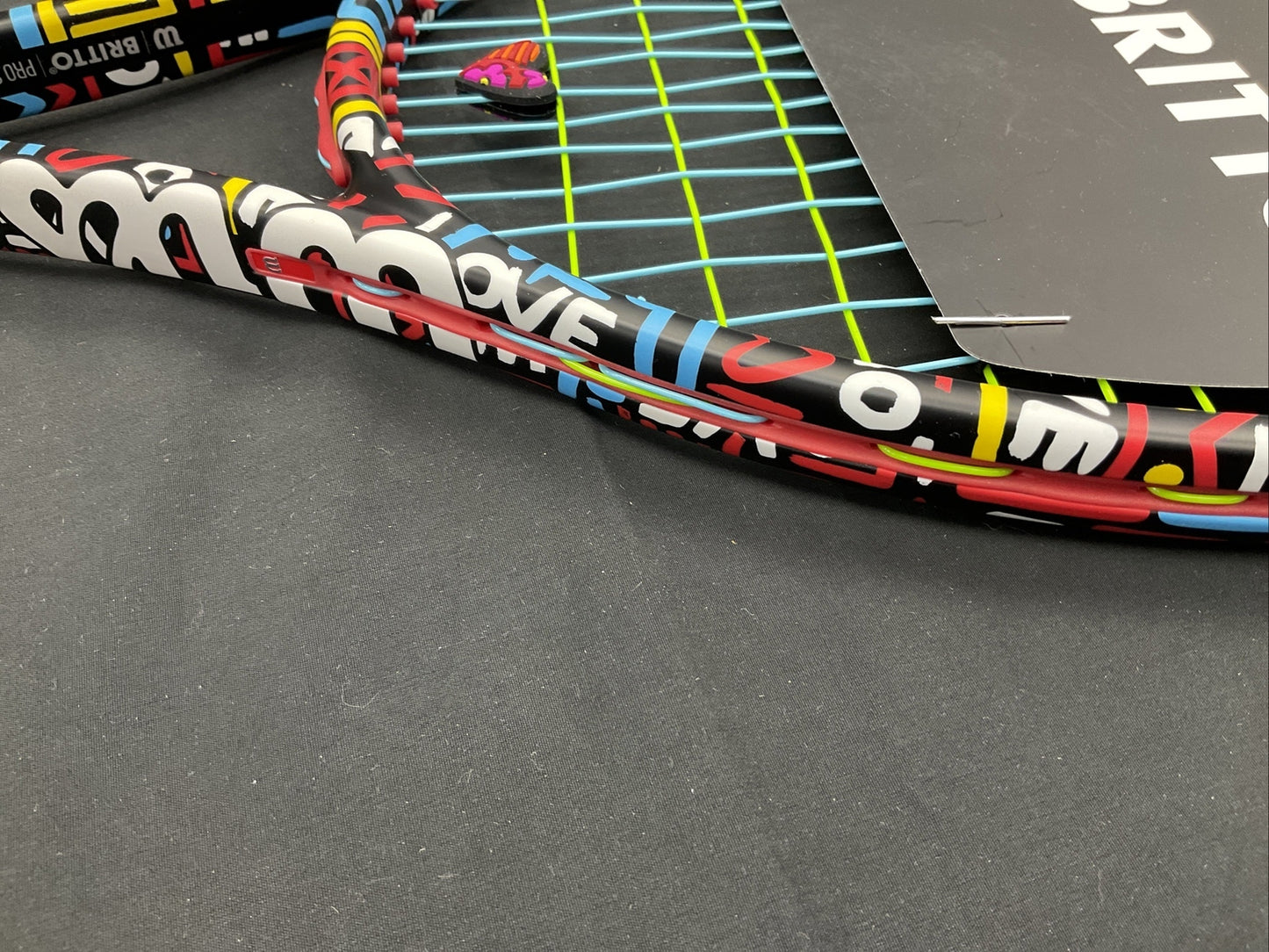 Grip Size 4 3/8- Wilson Britto v.13 Pro Staff 97 - 2.0 Hearts