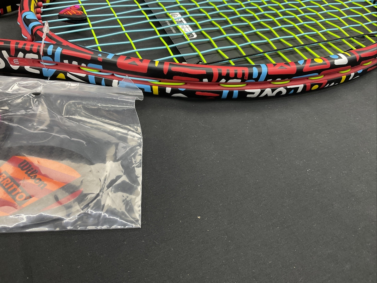 Grip Size 4 3/8- Wilson Britto v.13 Pro Staff 97 - 2.0 Hearts