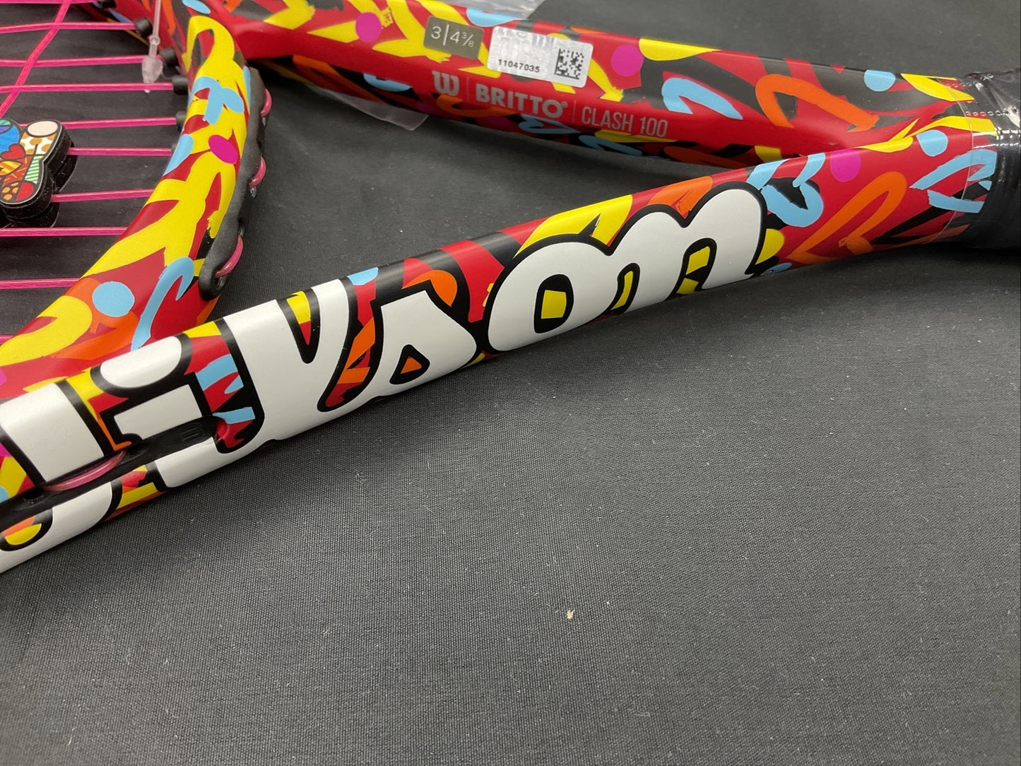 Grip Size 4 3/8 - Wilson Britto v.2 Clash 100 - 2.0 Hearts