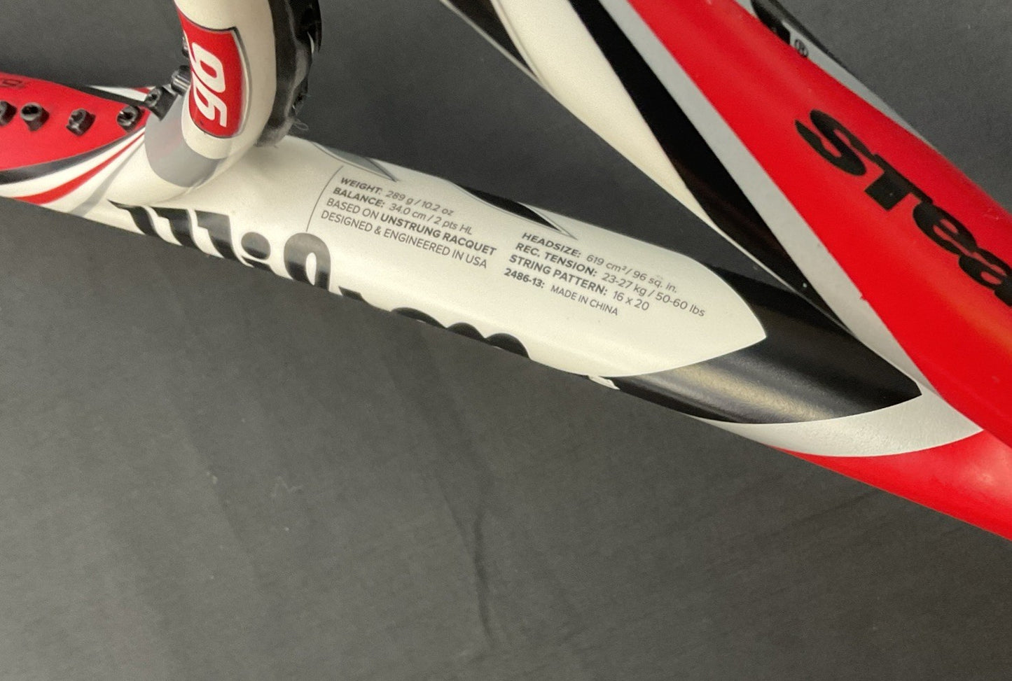 Wilson Steam 96 BLX Grip Size 2