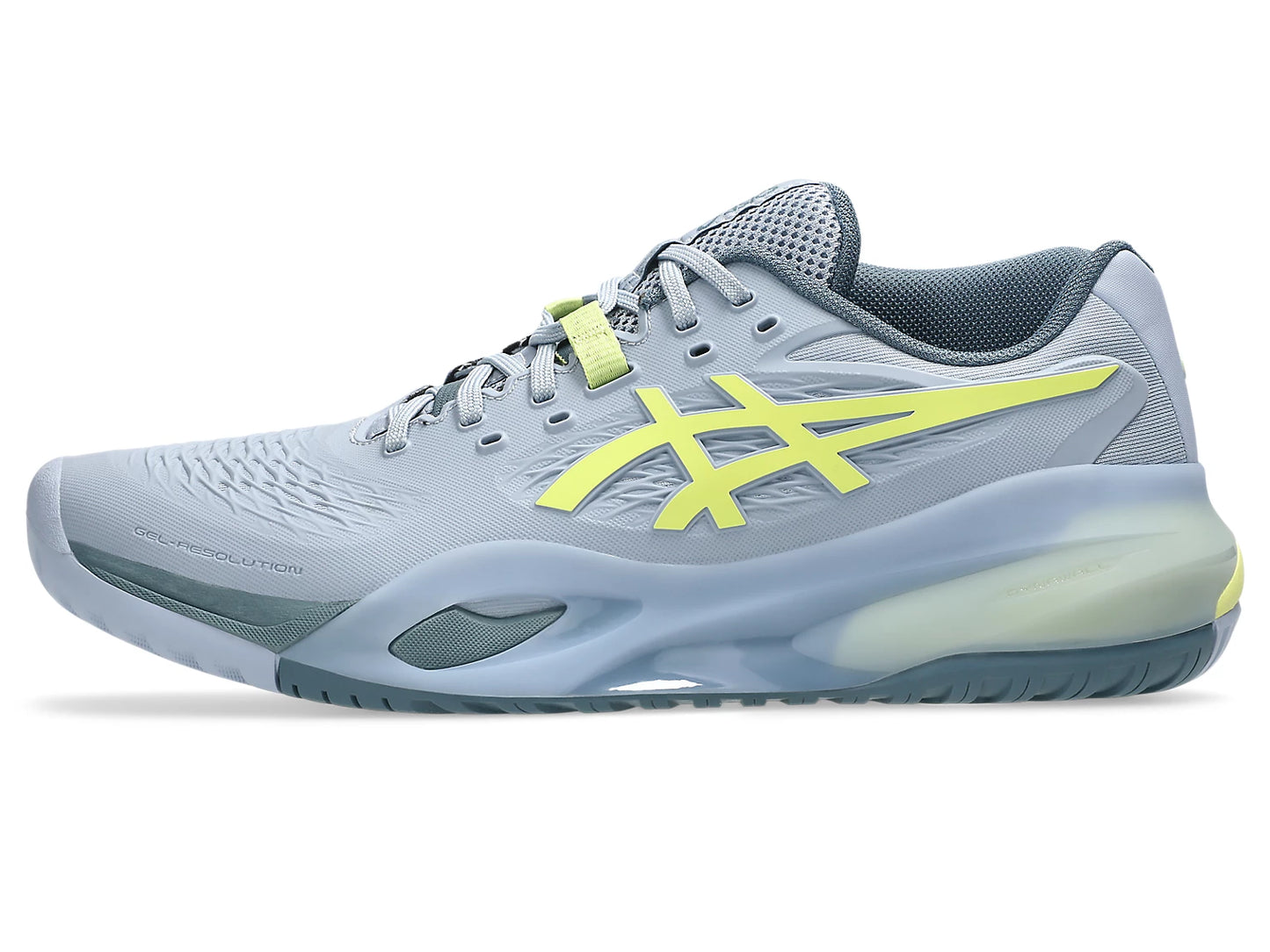 ASICS Gel-Resolution X Mens Court Shoes - Grey Blue/Pistachio