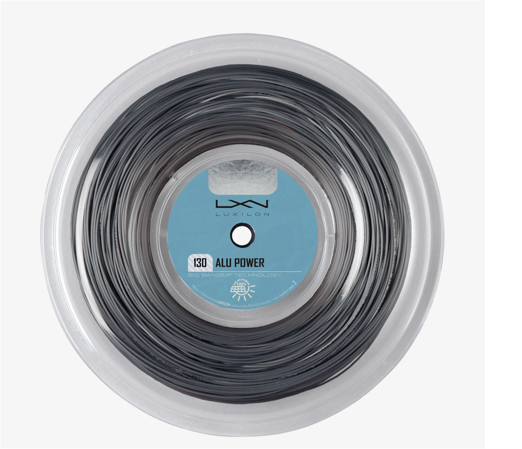 Luxilon Alu Power Tennis String Reel - Silver 660 ft/200m