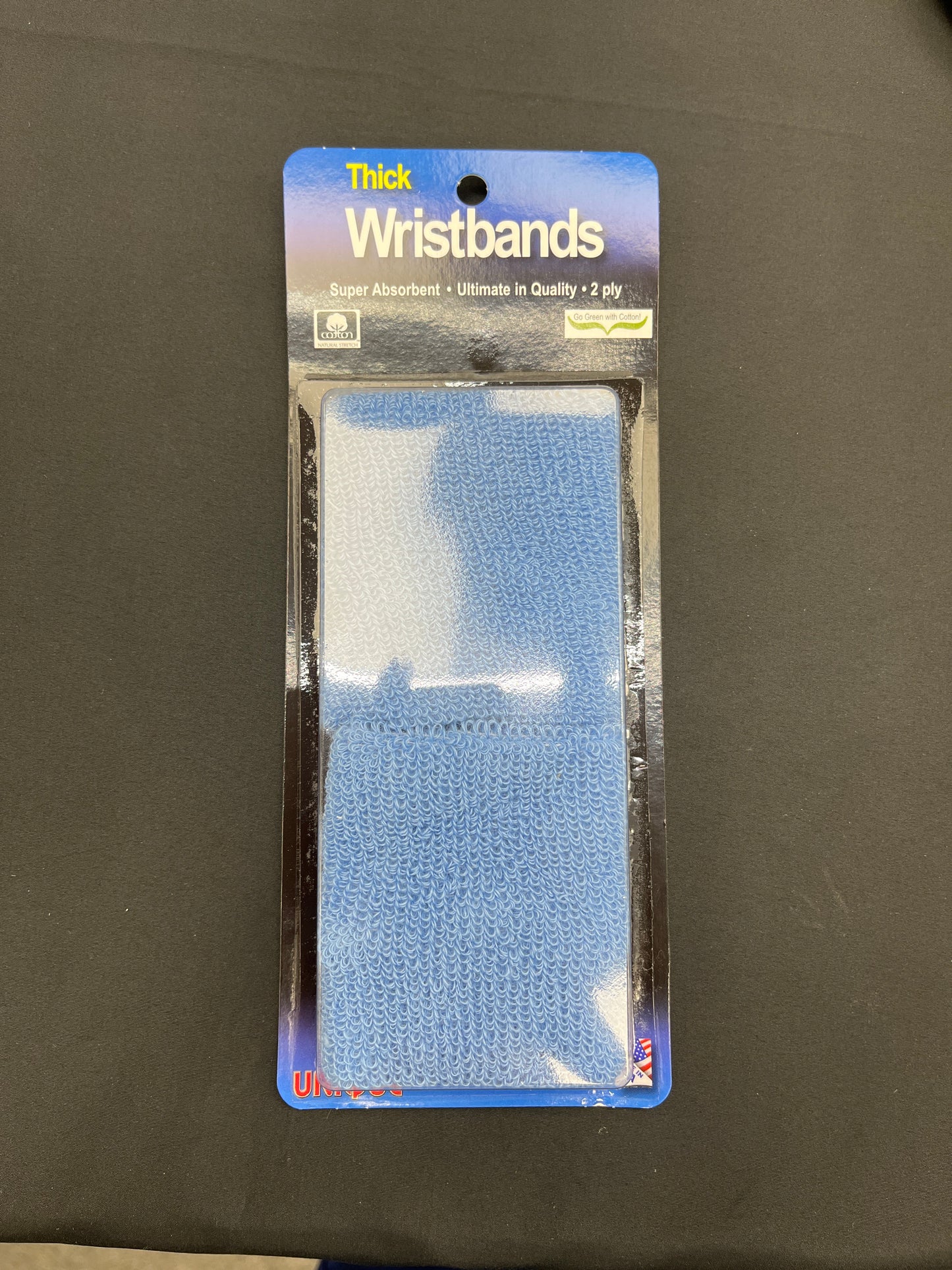 Thick Wristbands Light Blue