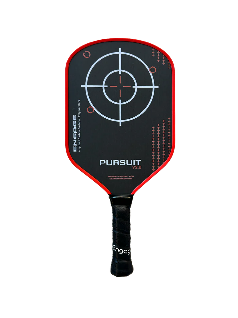 Engage Pursuit V2.0 Amplified Carbon Surface Hybrid Pickleball Paddle