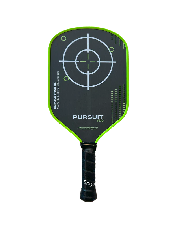 Engage Pursuit V2.0 Amplified Carbon Surface Hybrid Pickleball Paddle