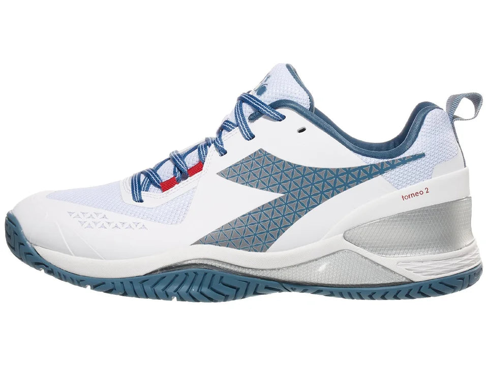 Diadora Speed BluShield Torneo 2 - White/Oceanview