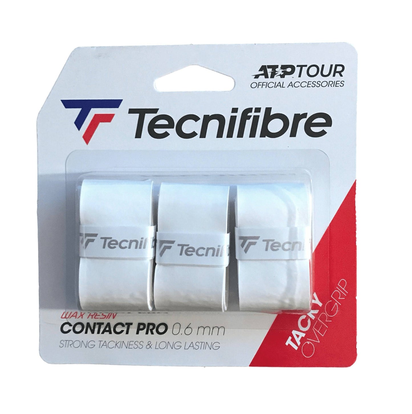 Tecnifibre Contact Pro Overgrips- 3 Pack