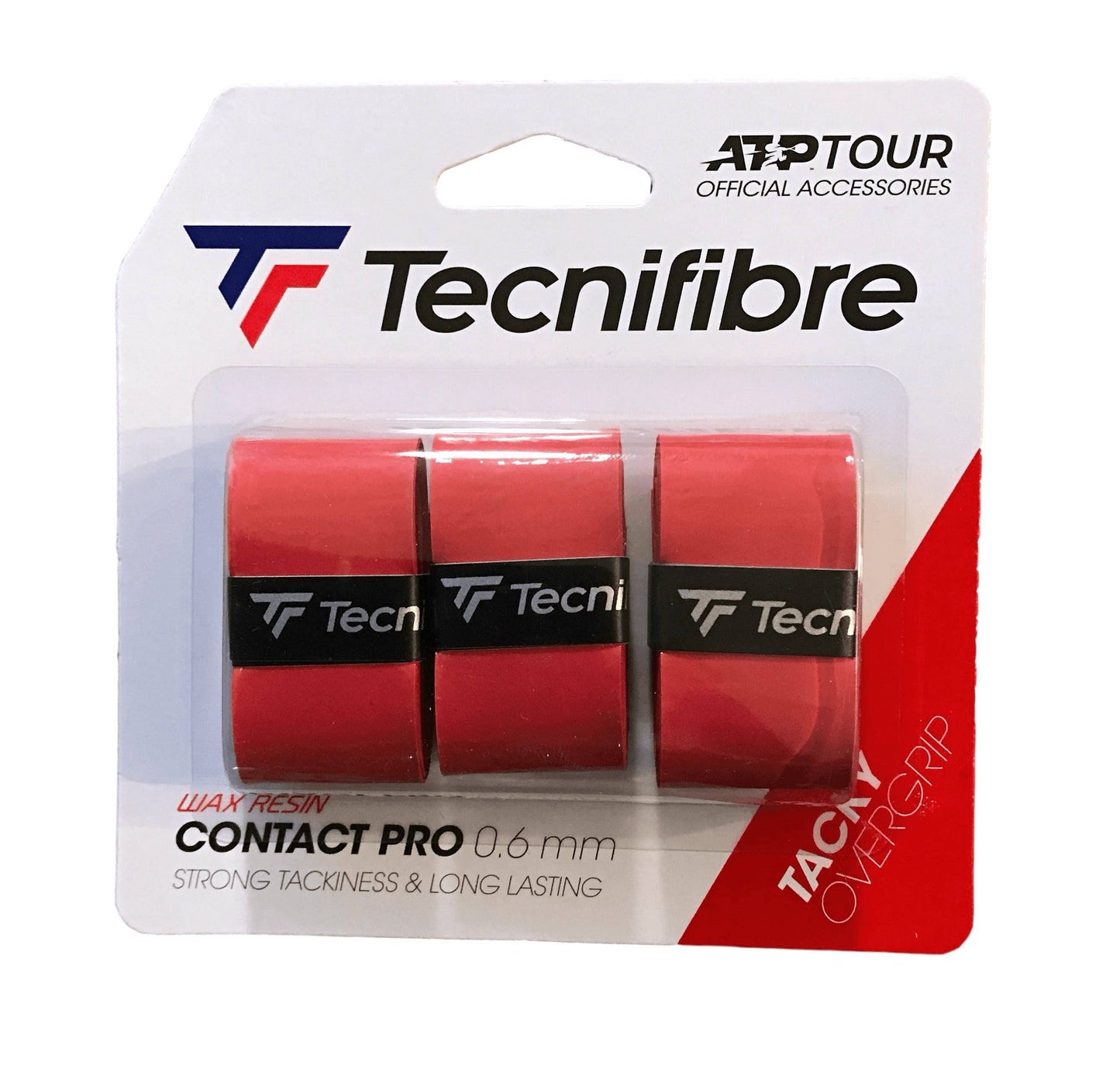 Tecnifibre Contact Pro Overgrips- 3 Pack