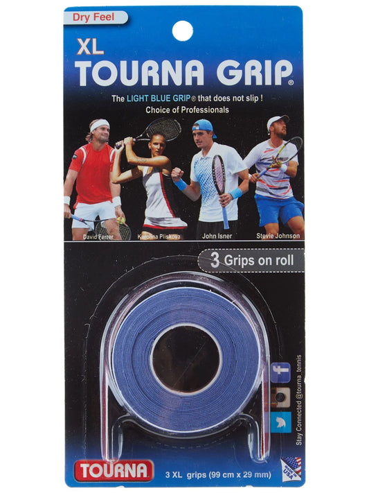 Tourna Grip XL Overgrip - 3 Pack