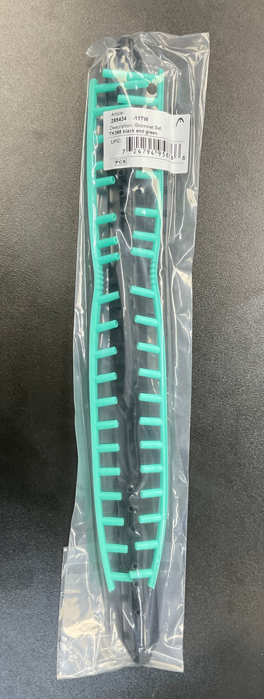 Head Auxetic Boom MP Bumper and Grommet Replacement Set- TK365 Black and Green