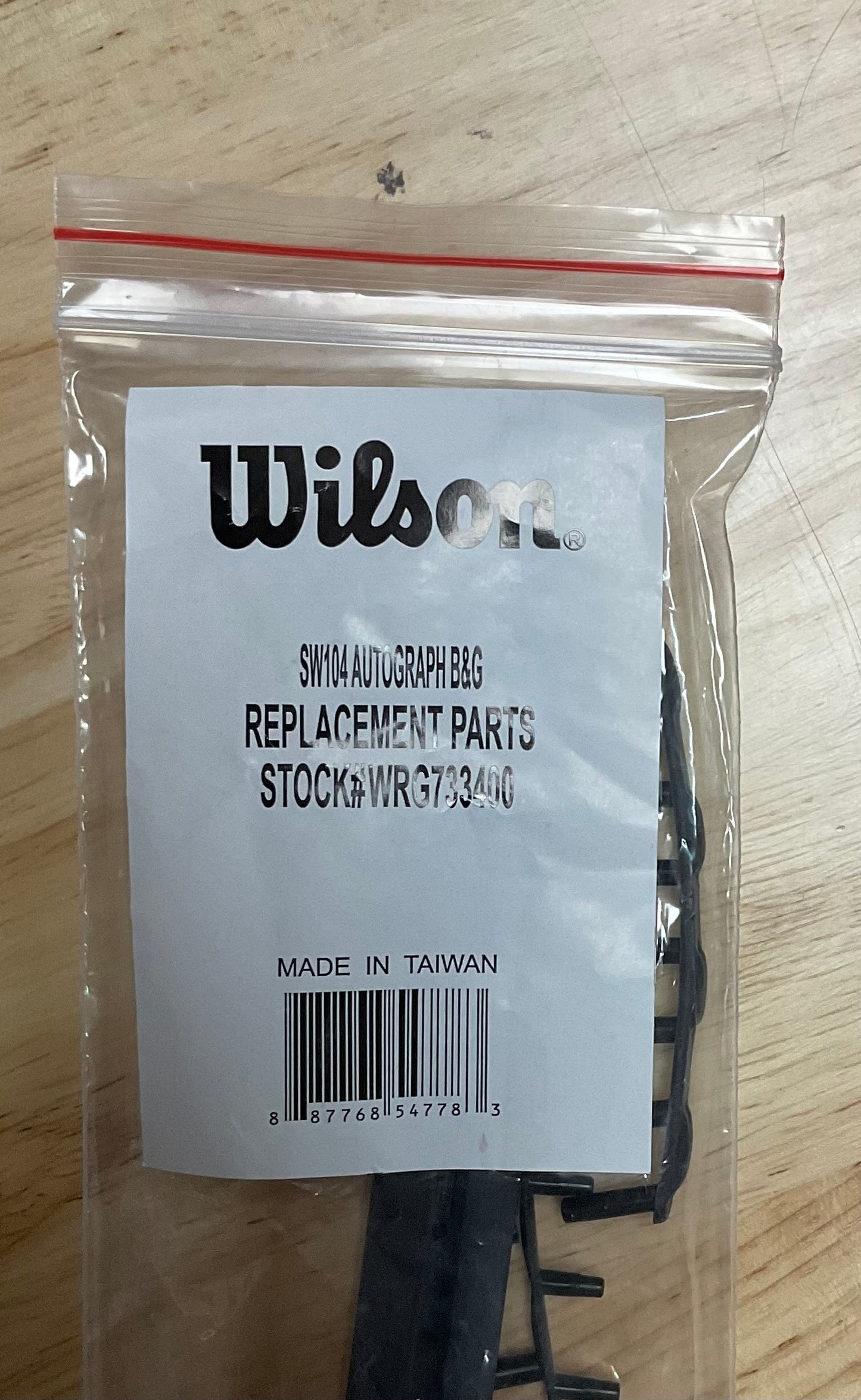 Wilson Blade SW104 Autograph v.7 B&G Set #WRG733400