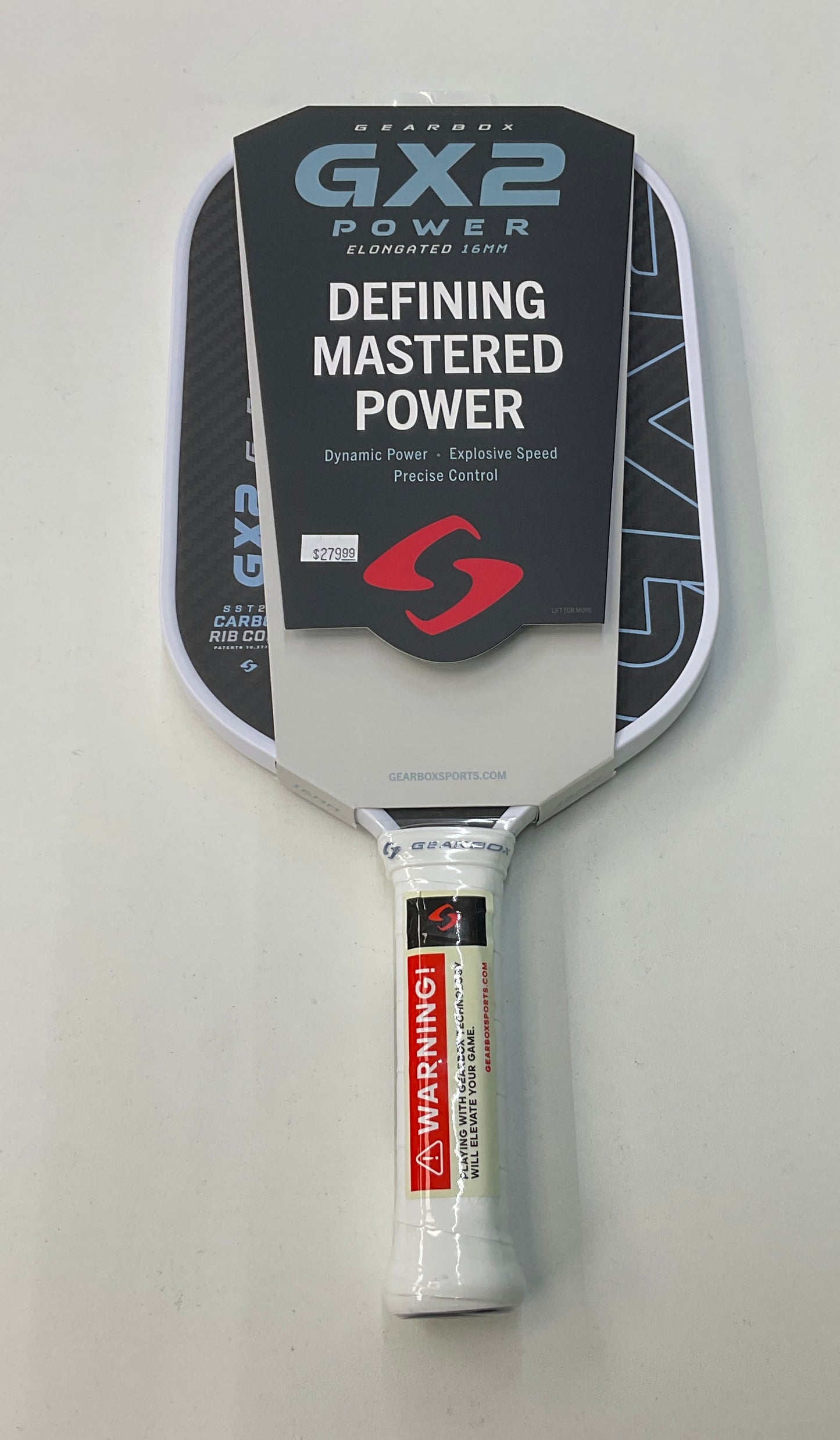 Gearbox GX2 Power 16mm Pickleball Paddle