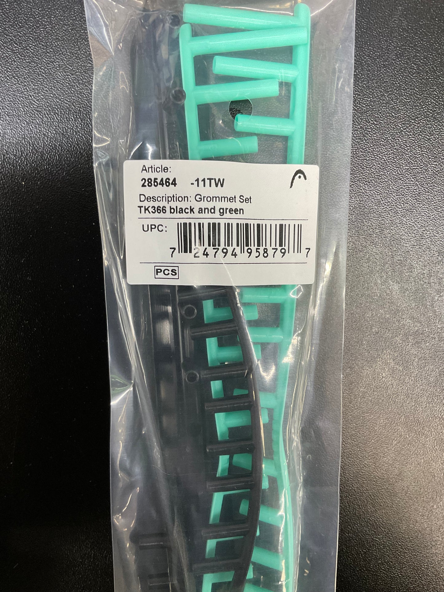 Head Auxetic Boom 2.0 B&G Set #TK366 Black and Green