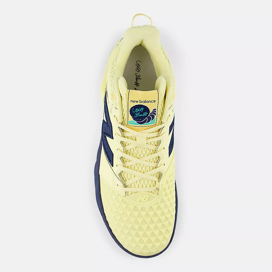 New Balance Coco CG2 Women’s Tennis Court Shoes - Yellow/Navy