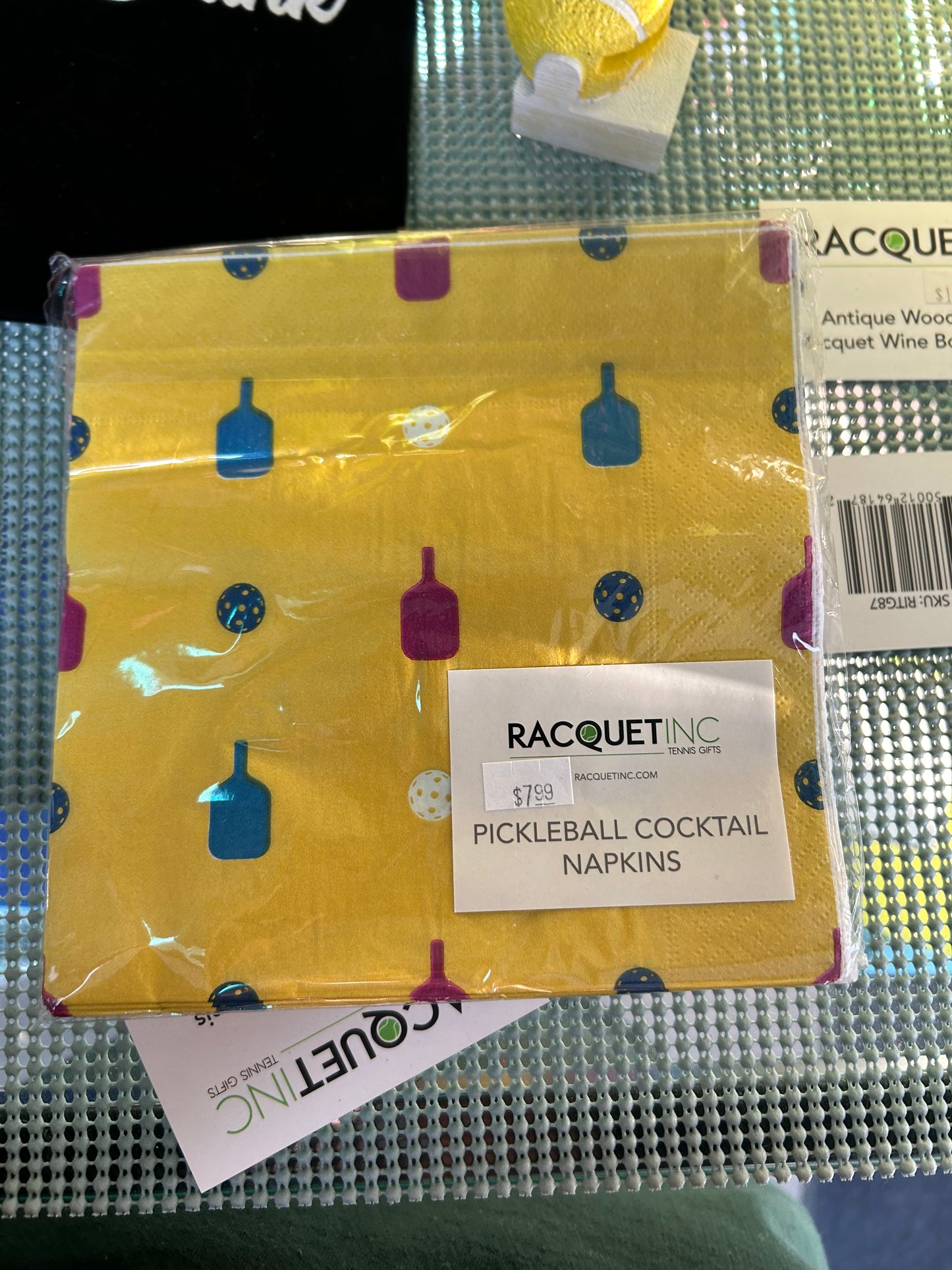 Tennis and pickleball napkins