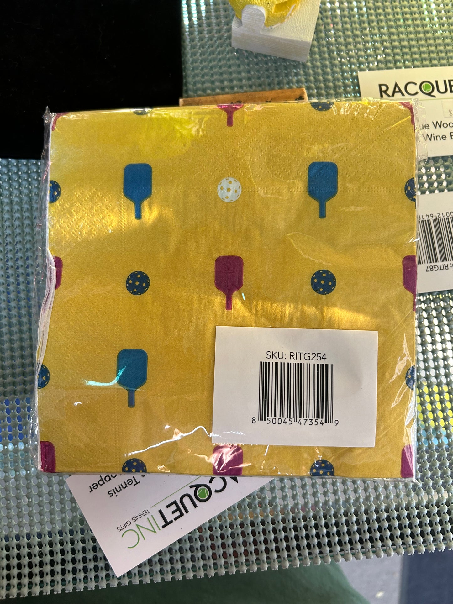 Tennis and pickleball napkins