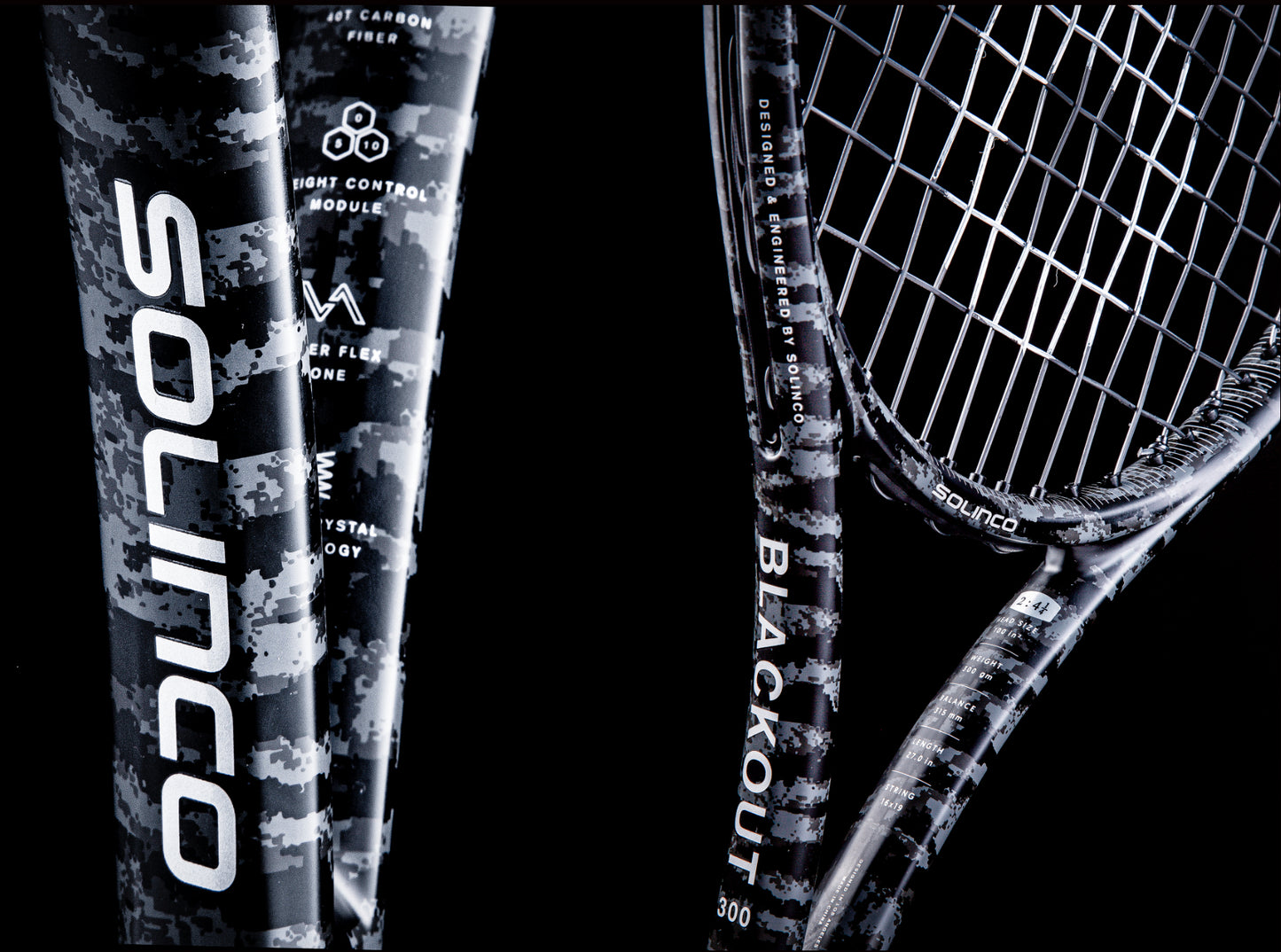 Solinco Blackout 300 v2 Tennis Racquet