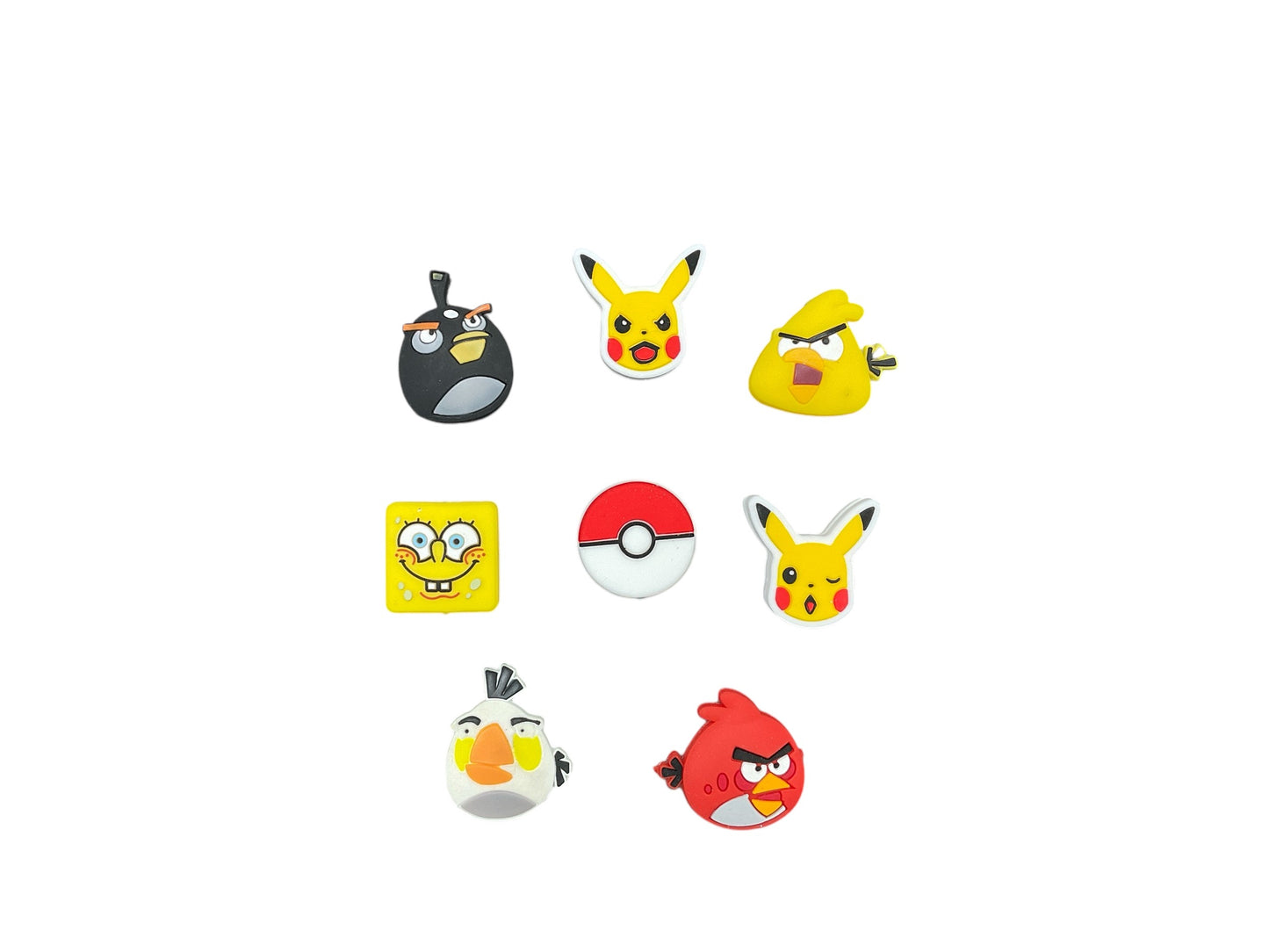 Animated Character Themed Shock Absorbing Vibration Dampeners - 3 Pack