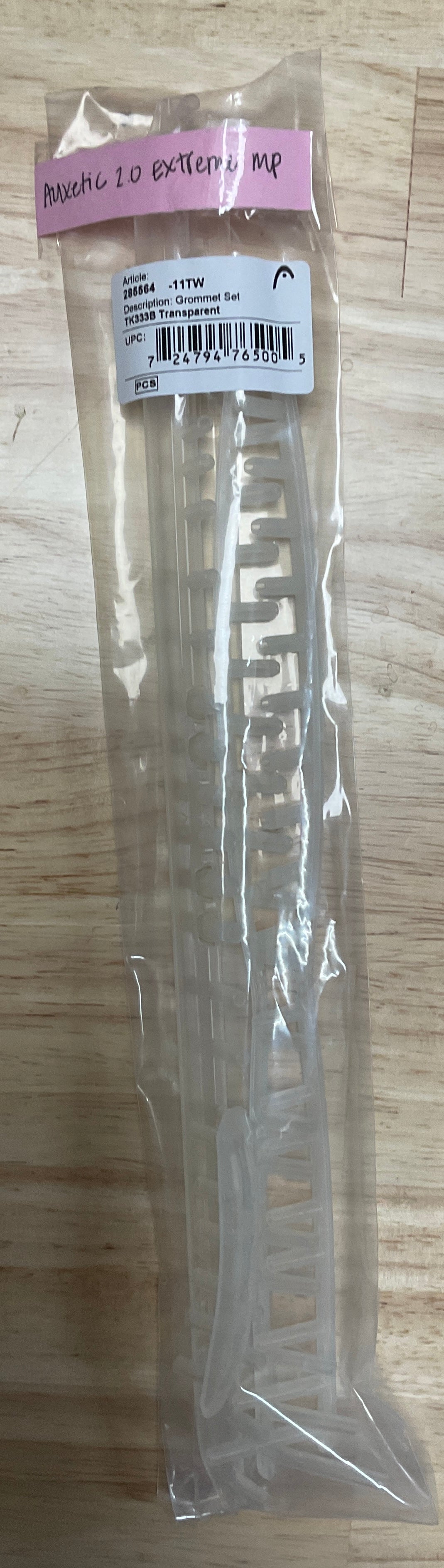 Head Auxetic 2.0 Extreme MP B&G Replacement Set #TK333B Transparent