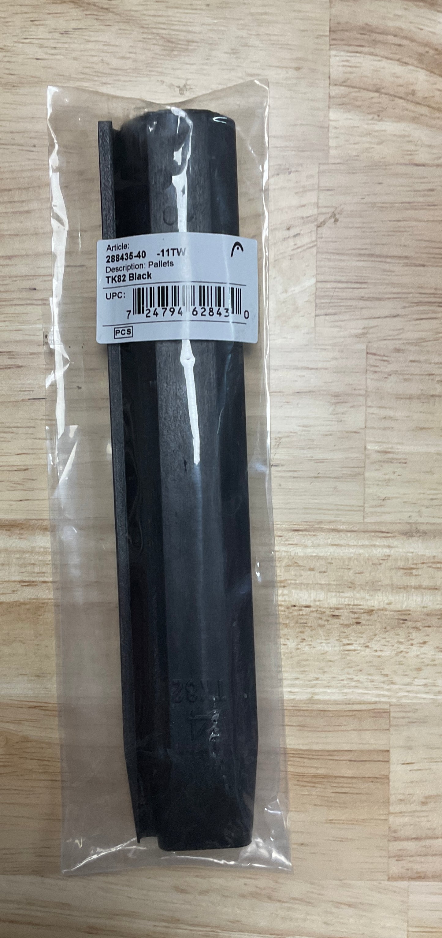 Head Prestige, Radical & Extreme Grip Pallet Replacement (4 1/2”) #TK82 Black #288435-40