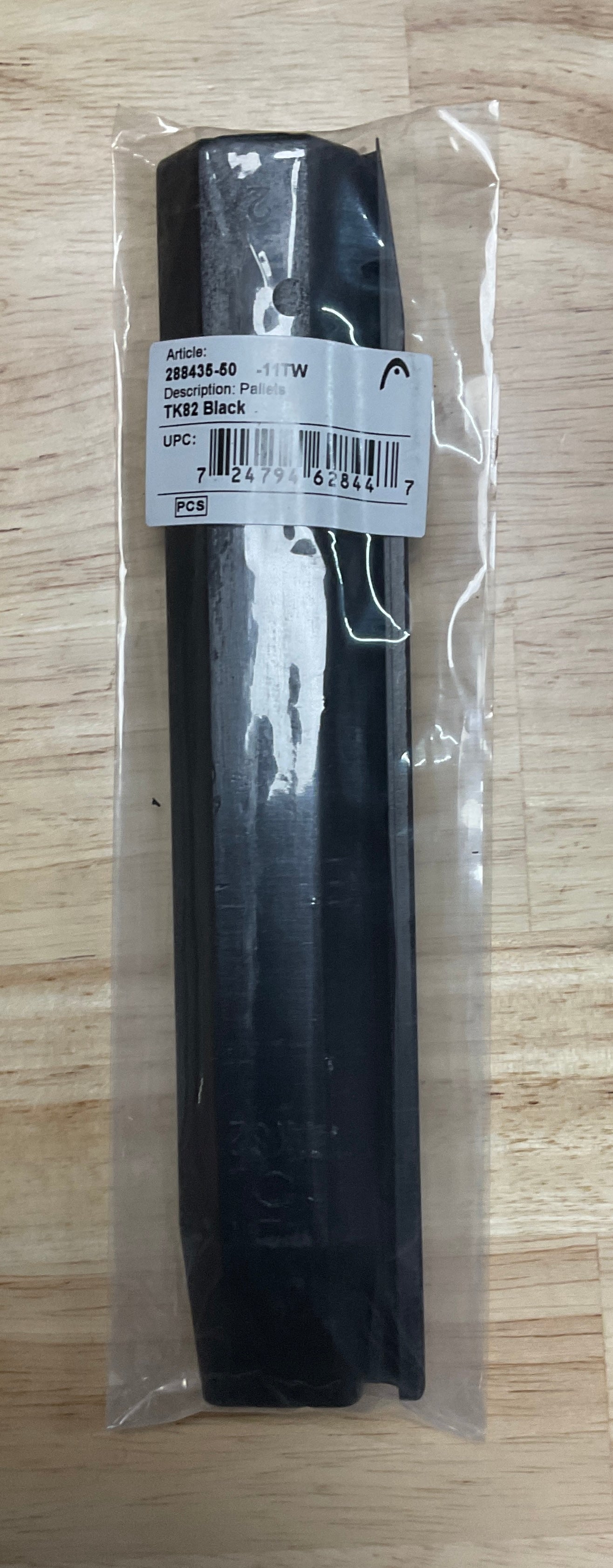 Head Prestige, Radical & Extreme Grip Pallet Replacement (4 5/8”) #TK82 Black #288435-50