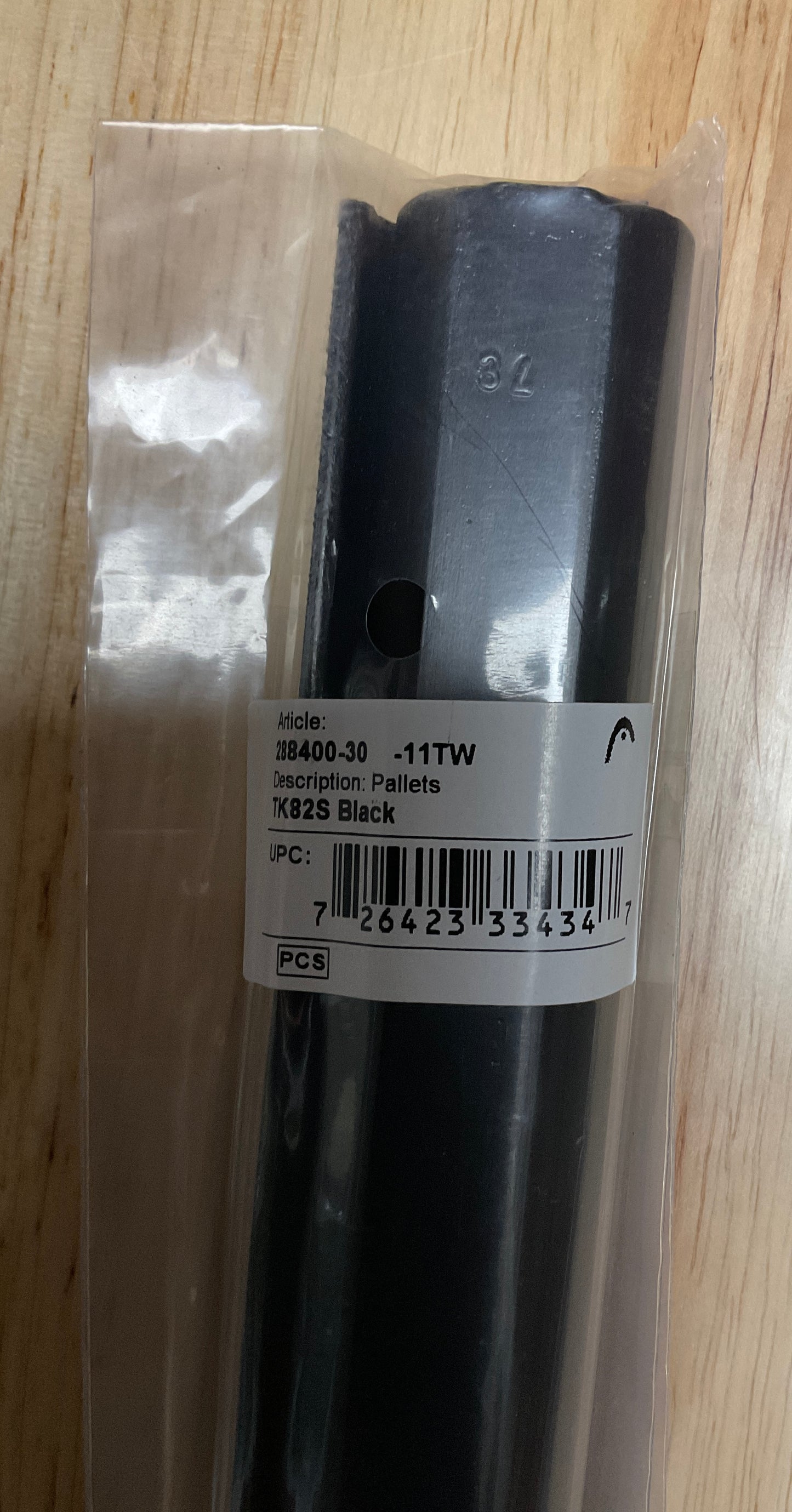 Head Speed & Instinct Grip Pallet Replacement (4 3/8”) #TK82S Black #288400-30
