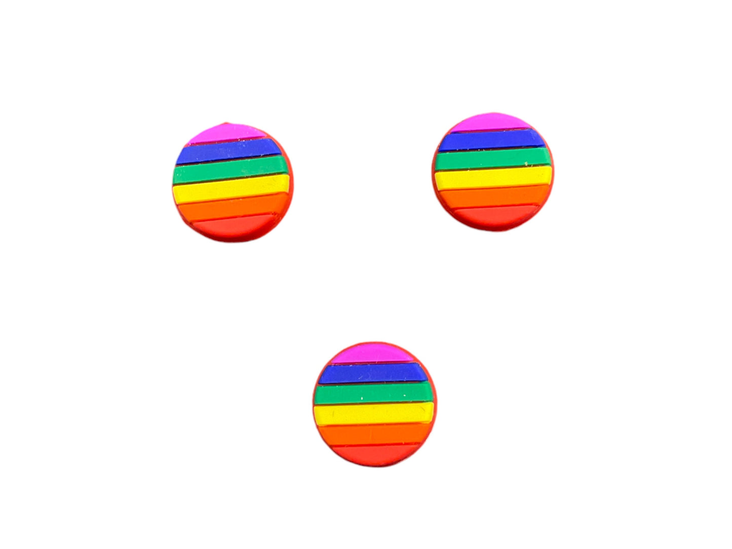 Flag Themed Shock Absorbing Vibration Dampeners - 3 Pack