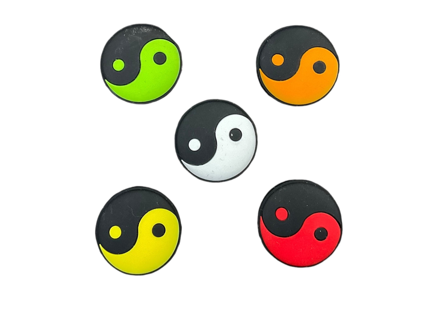 Yin and Yang Themed Shock Absorbing Vibration Dampeners- 3 Pack