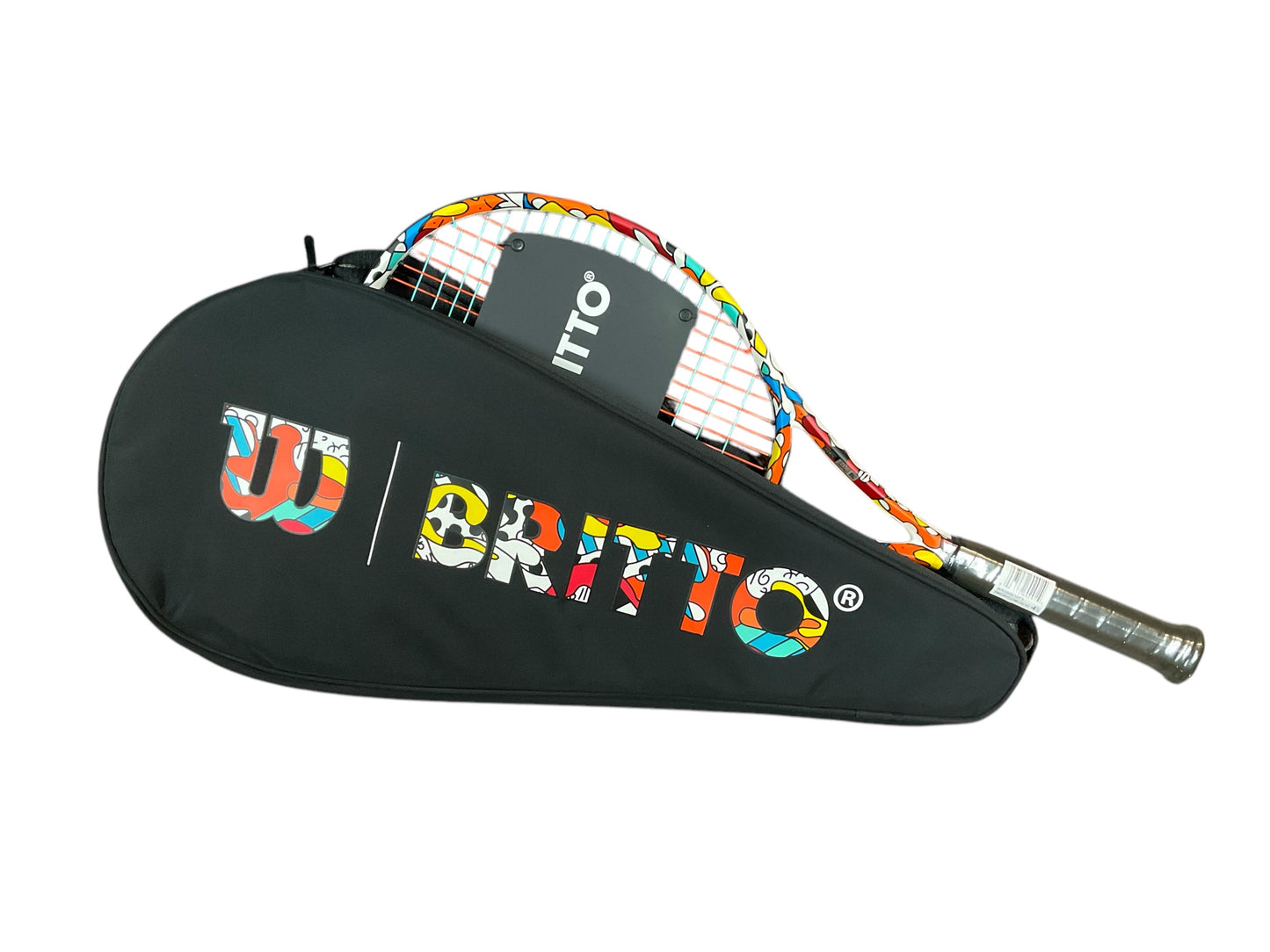 Wilson x BRITTO v.2 Cammo Clash 100 Racket