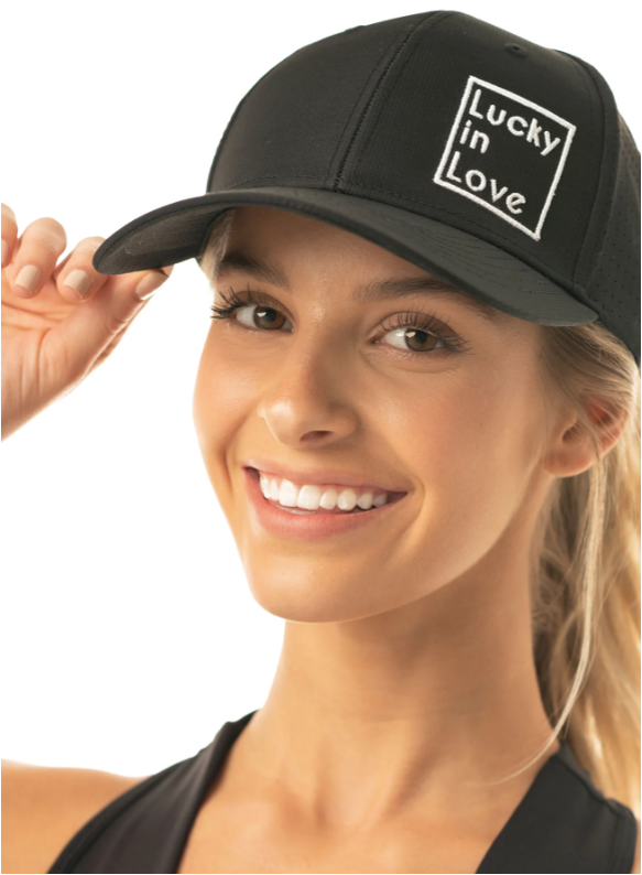 Lucky in Love Laser Cut Cap
