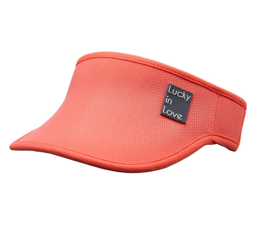 Lucky in Love Lucky Logo Stretch Visor