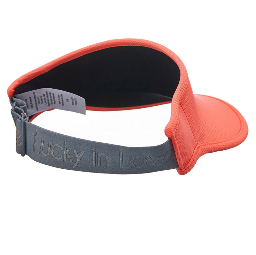 Lucky in Love Lucky Logo Stretch Visor