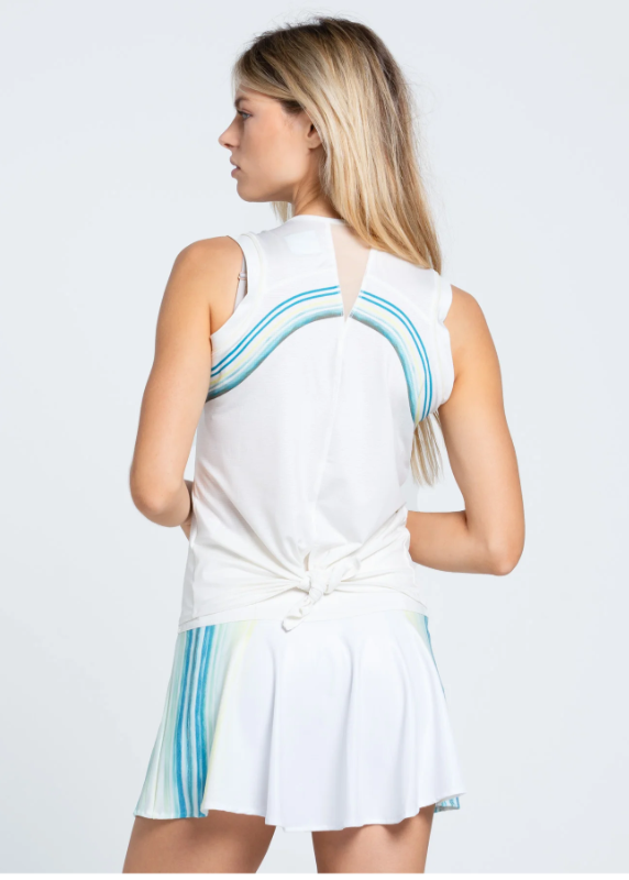 Lucky in Love Caribbean Prime Tie Back Tank