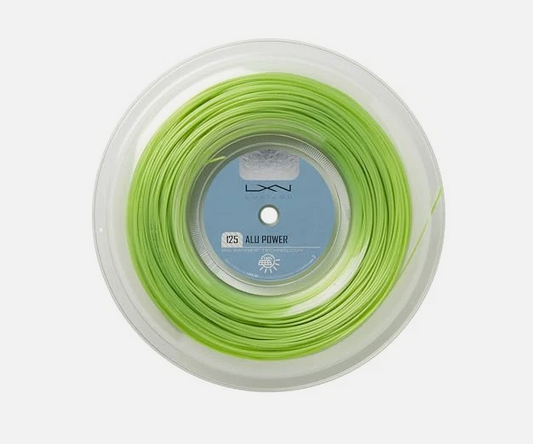 Luxilon ALU Power 125 200m Reel Lime Green