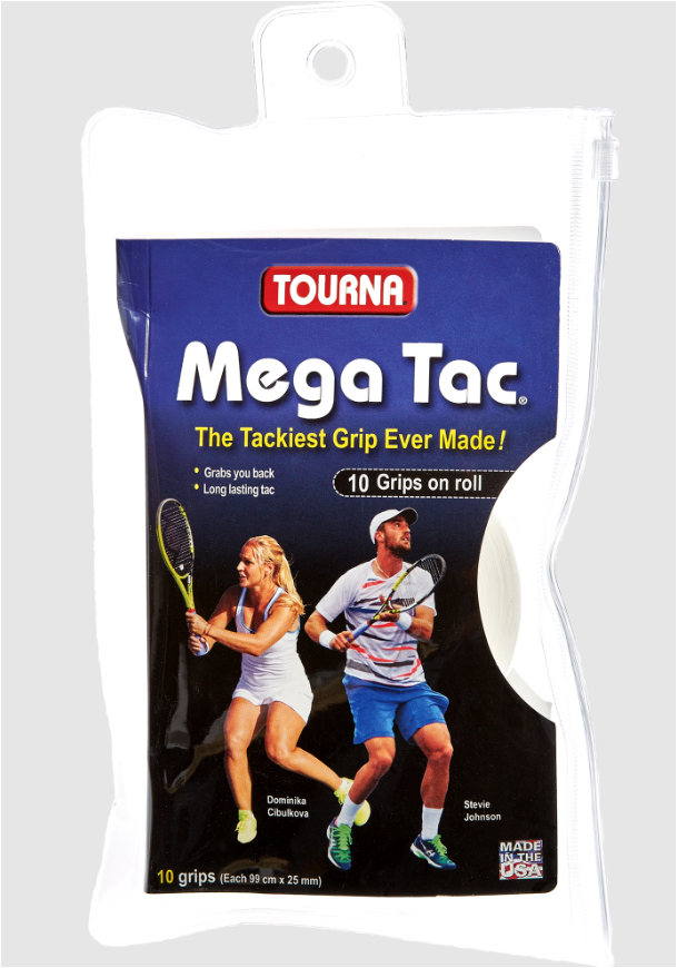 Tourna Mega Tac XL Overgrip - 10 Pack