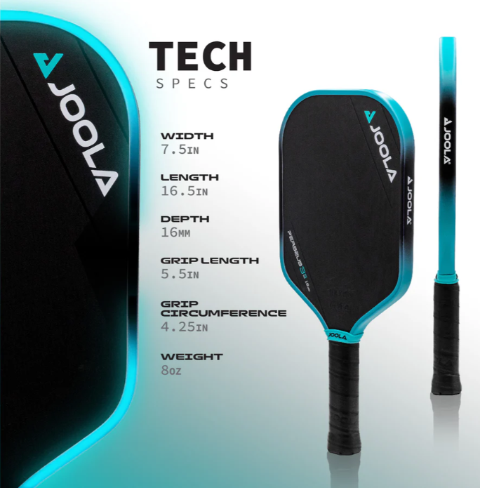 JOOLA Perseus 3S (14mm & 16mm) Ben Johns Pickleball Paddle